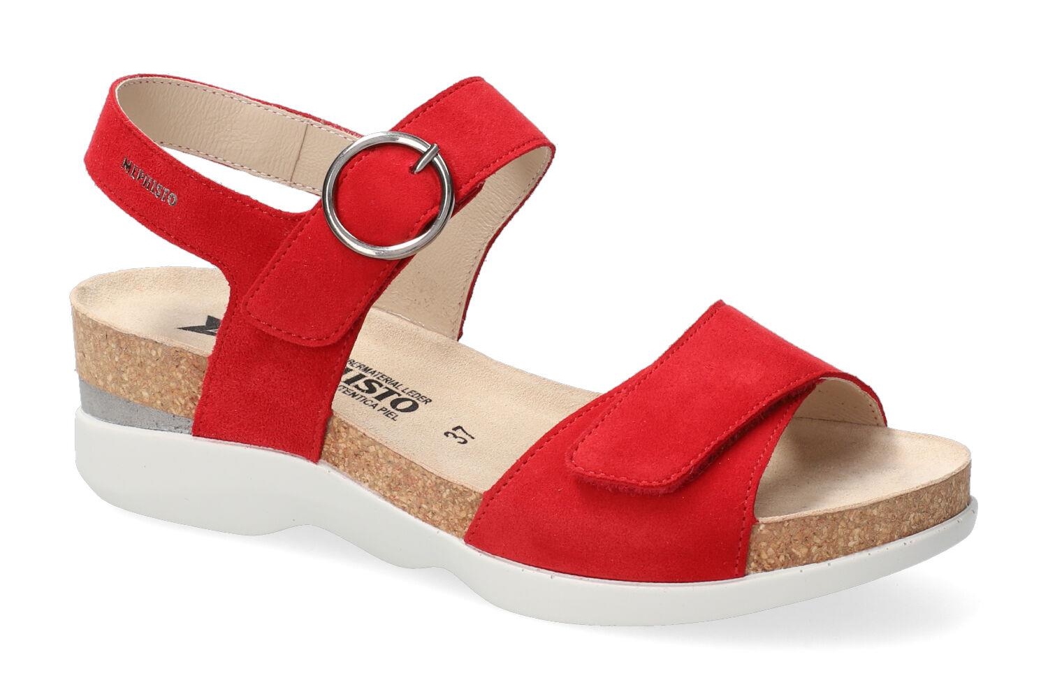 sandales femme modèle Oriana Rouge - Mephisto